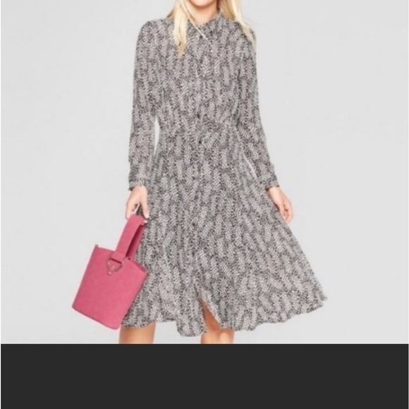 Who What Wear Dresses & Skirts - Who what wear long sleeve button down dress size large